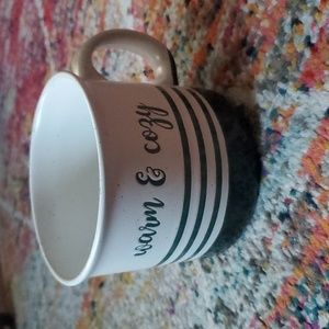'warm & cozy' stoneware style soup mug